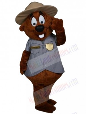 Major Muskrat mascot costume