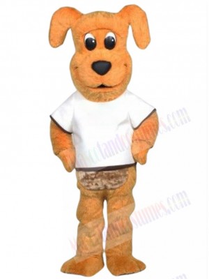 Zaky Dog mascot costume