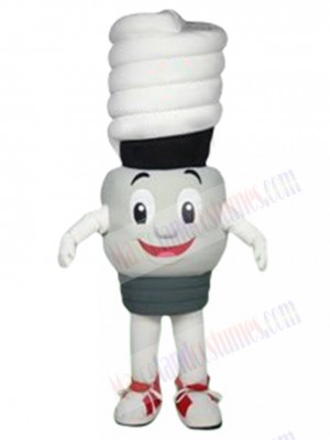 The CFL Charlie Bulb mascot costume