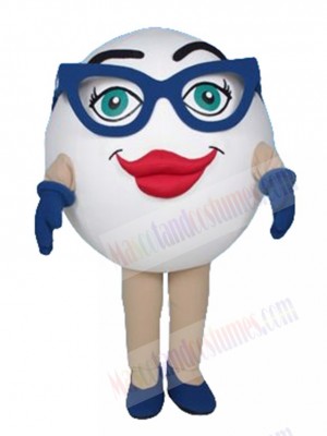 Lucky Ms. Lotto Mascot Costume Cartoon