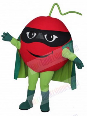 Righteous Super Cherry Mascot Costume Cartoon