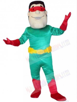 Captain WOW mascot costume