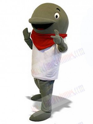 Dolphin mascot costume