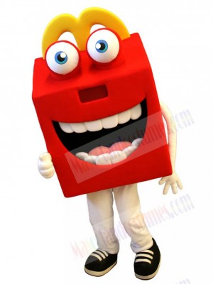 Smiling McDonalds Mascot Costume For Adults Mascot Heads