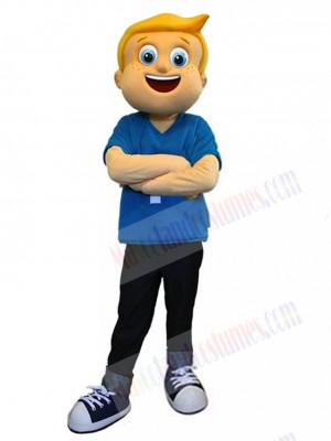 Boy mascot costume