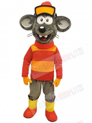 Ski Mouse Mascot Costume For Adults Mascot Heads