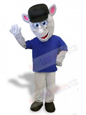 Rhino mascot costume