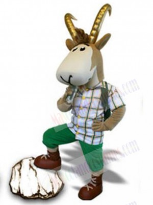 Ibex Goat mascot costume