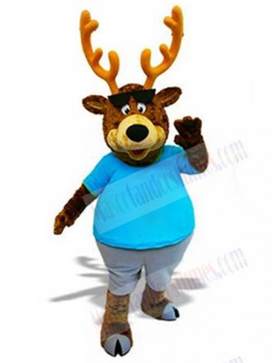 Funny Reindeer Mascot Costume Animal