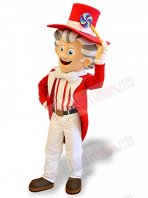 Candy Gentleman Mascot Costume People