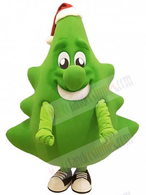 Fir Tree Christmas Tree Mascot Costume Cartoon