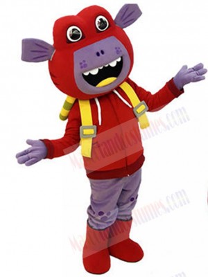 Cute Monster Mascot Costume Cartoon