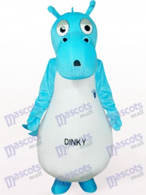 Protoceratops In Blue Clothes Mascot Costume