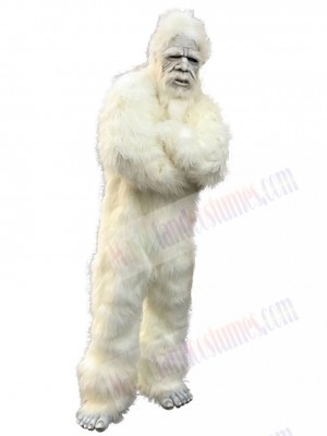 Yeti mascot costume