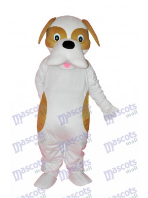 Brown and White Dog Adult Mascot Costume Animal  