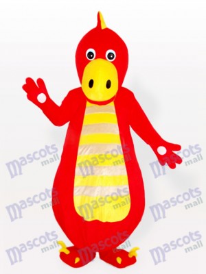 Red Dragon Adult Mascot Costume