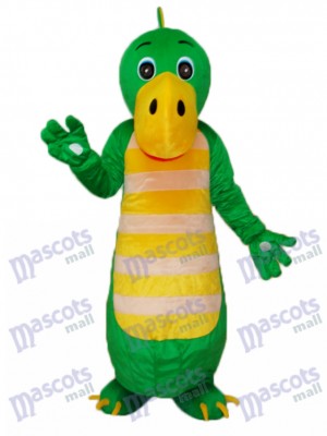 Green Chinese Dragon Mascot Adult Costume Animal