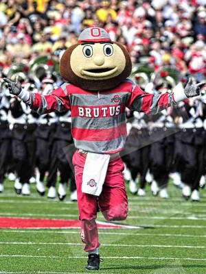 Brutus Buckeye mascot costume
