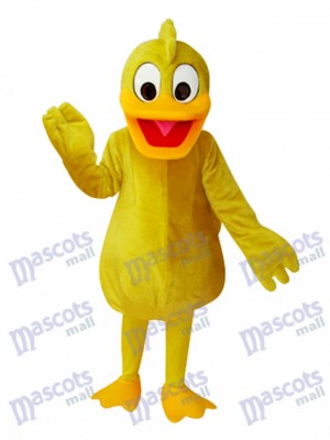 Yellow Duck Adult Mascot Costume Animal