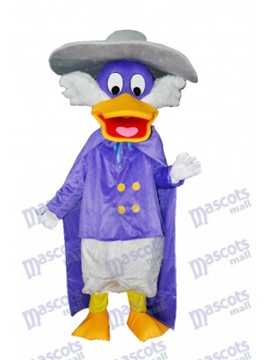 Naughty Purple Duck Adult Mascot Costume Animal