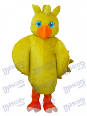 Yellow Chick Mascot Adult Costume Animal