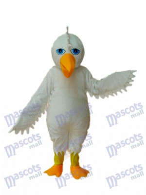 White Eagle Mascot Adult Costume Animal