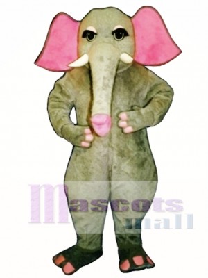 Girl Elephant Mascot Costume Animal 