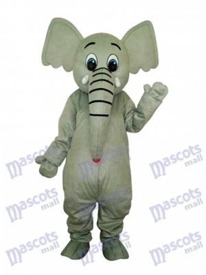 Little Grey Elephant Mascot Adult Costume Animal