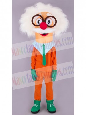 Erudite Scientist Mascot Costume People