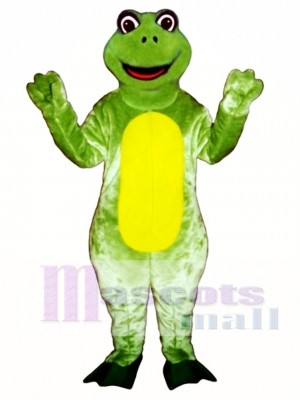 Happy Frog Mascot Costume Animal