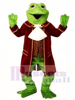 Colonial Frog Mascot Costume Animal