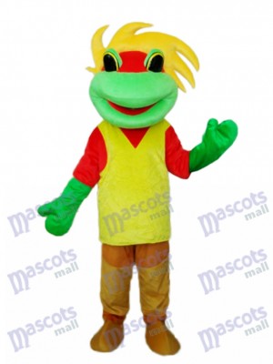 Frog Prince Mascot Adult Costume