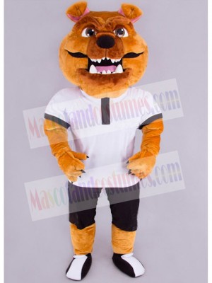 Robust Tiger Bodybuilder Mascot Costume