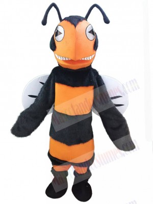 Black and Orange Bee Hornet Mascot Costume Insect