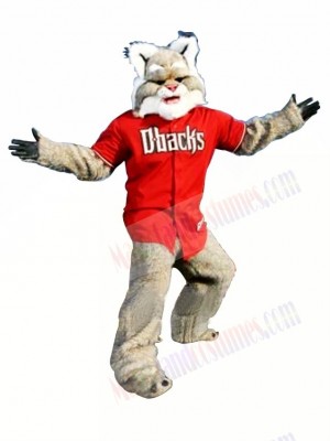 Baseball Bobcat Mascot Costume 