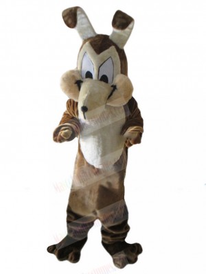 Hilarious Wolf Dog Mascot Costume with Long Ears Animal