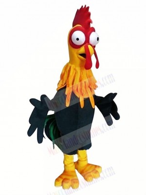 Rooster with Big Eyes Mascot Costumes Cartoon