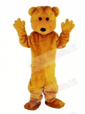 Brown Foolish Bear Mascot Costume