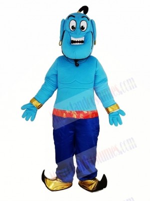 Blue Jinn Genie Mascot Costume from Shimmer and Shine
