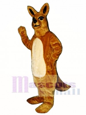 Cute Mamma Kangaroo Mascot Costume