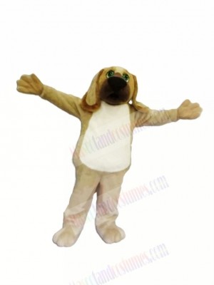 Brown Hound Dog Mascot Costumes Cartoon	