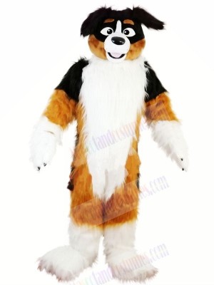 Hot Sale Furry Dog Husky Mascot Costumes Cartoon