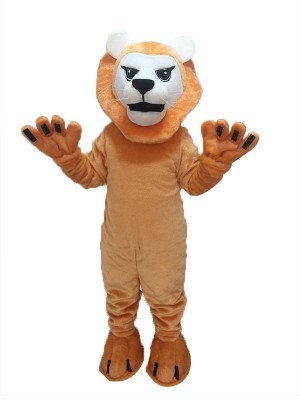 Fierce Mean Lion Mascot Costume
