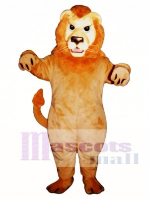 Cute Mean Lion Mascot Costume