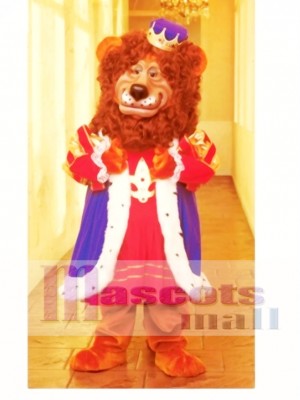 Louie Lion Mascot Costume Animal