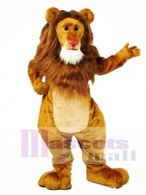 Wally Lion Mascot Costume