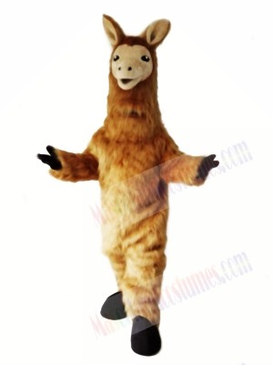 Lama Mascot Costume Animal Sheep Costume Fancy Dress 