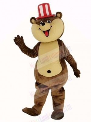 Huge Brown Teddy Bear Mascot Costume