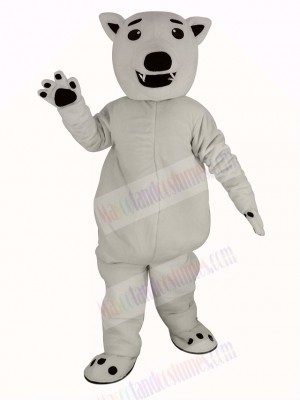 White Bear Mascot Costume