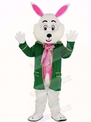 Wendell Green Rabbit Easter Bunny Mascot Costume Adult